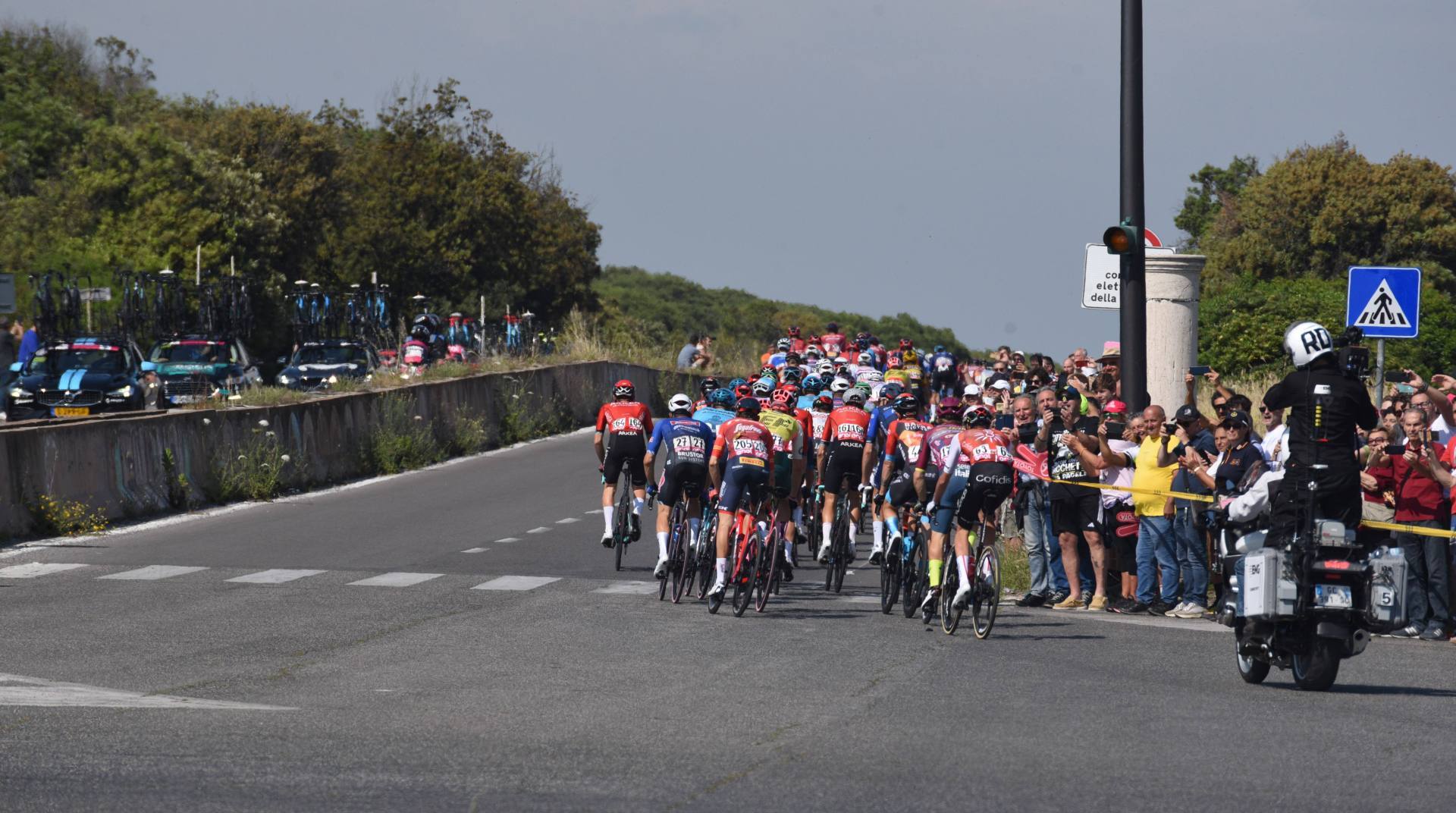 Il giro d''Italia fa tappa a Ostia